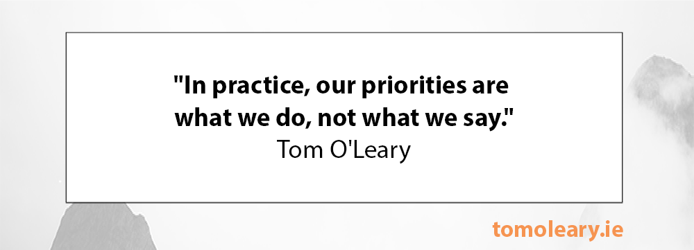 Our priorities are what we do!