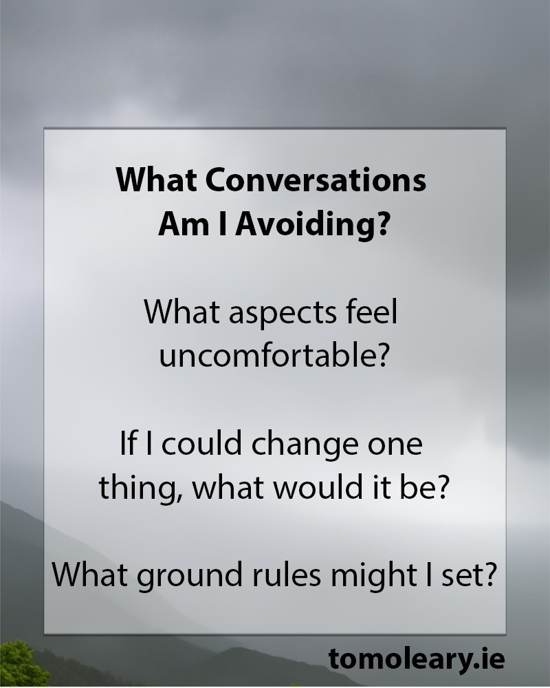 #151 What Conversations Am I Avoiding?