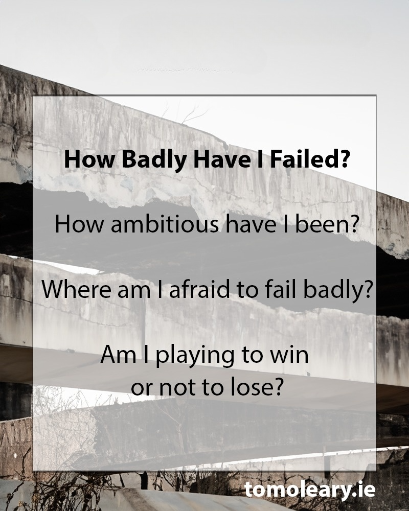 #177 How Badly Have I Failed?