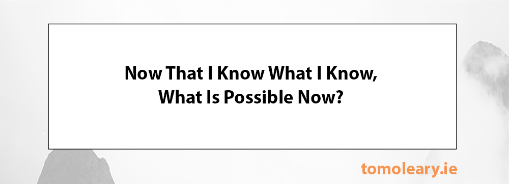 #189 What is Possible Now? #189 What is Possible Now?