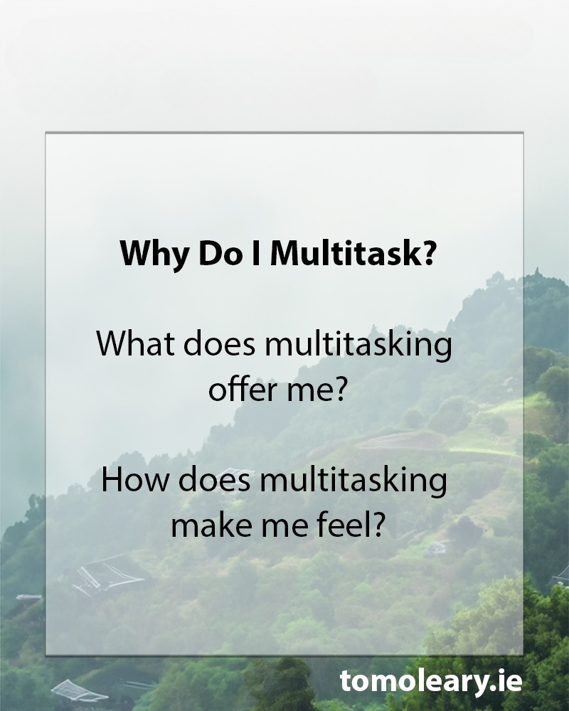 #52 Why Do I Multitask?