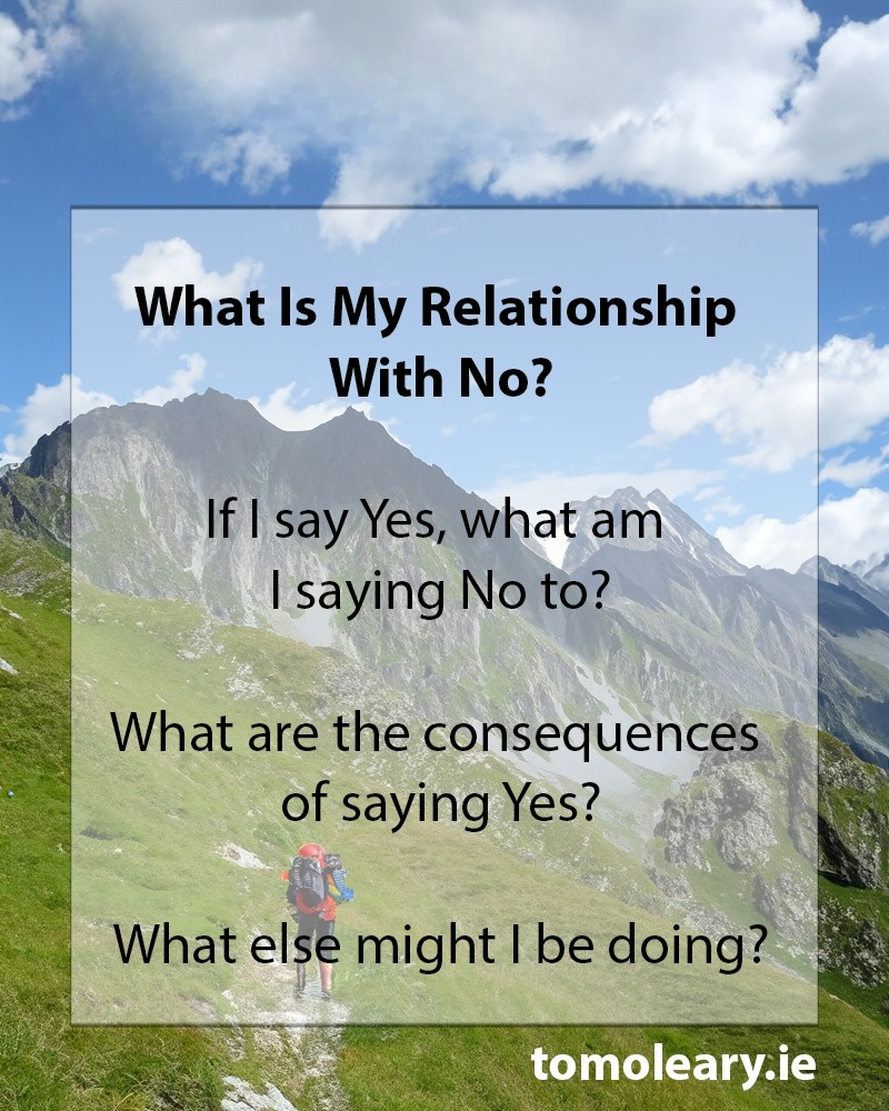 #56 What is My Relationship with No?
