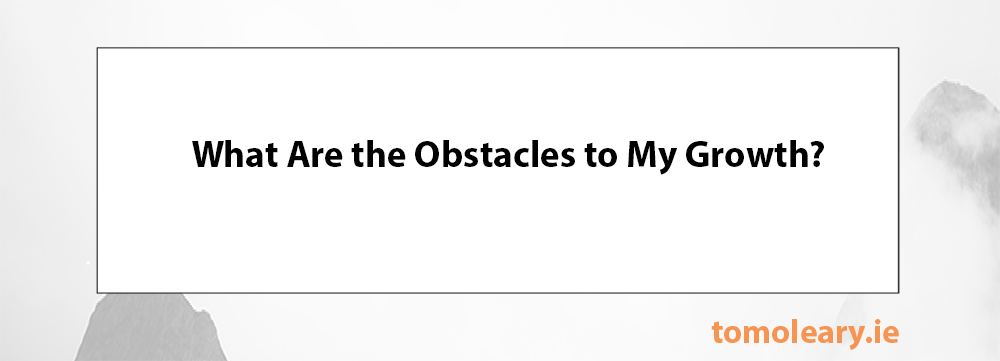 What Are the Obstacles to My Growth? What Are the Obstacles to My Growth?