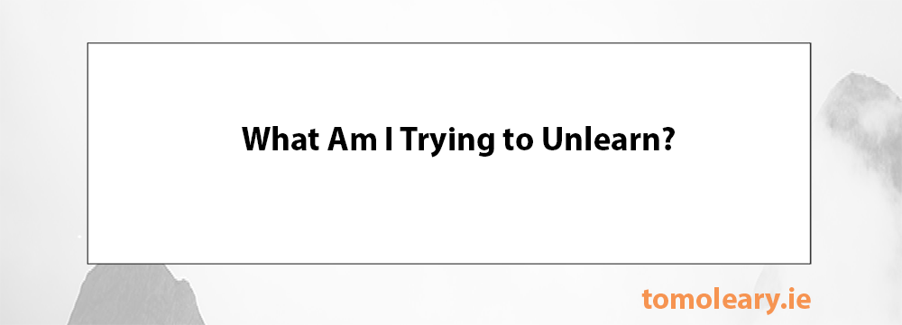 What Am I Trying to Unlearn? What Am I Trying to Unlearn?