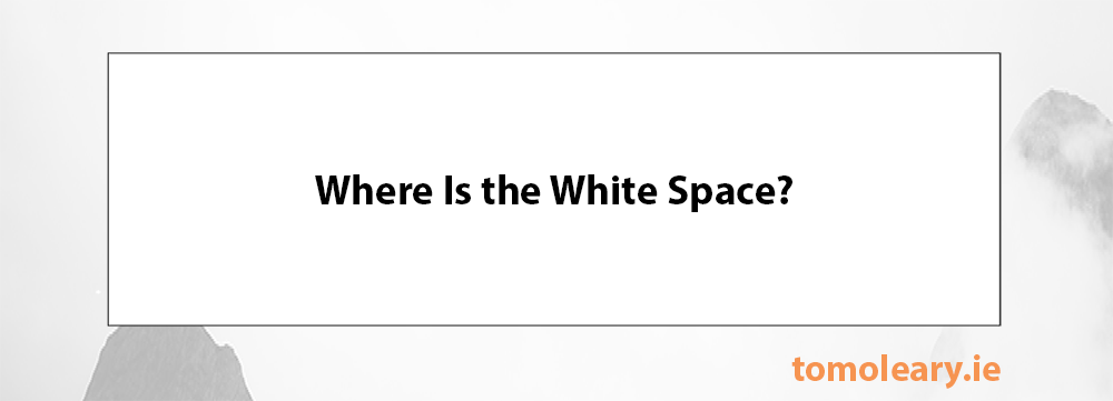 Where Is the White Space? Where Is the White Space?