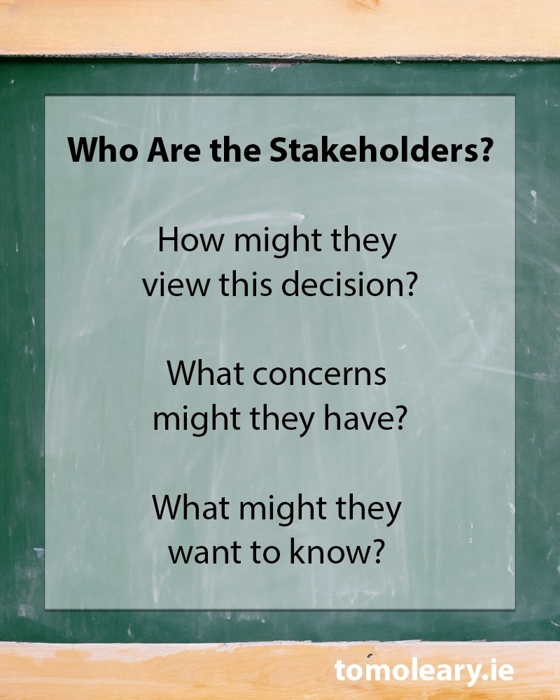 Go Around the Decision-Making Table
