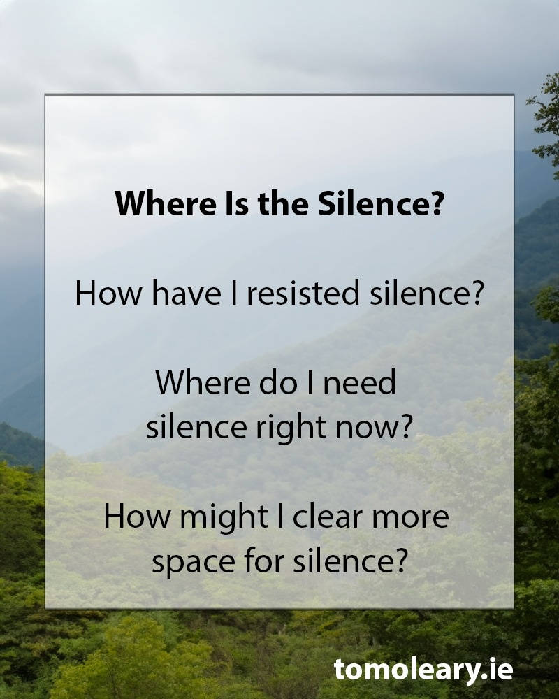 Where is the Silence?